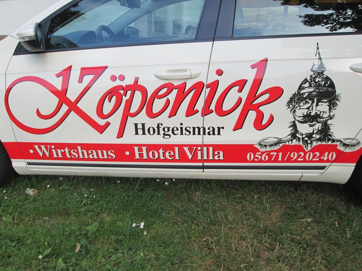 Hotel Villa Wirtshaus Koepenick Hofgeismar Exterior photo